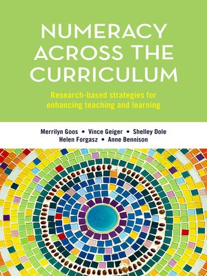 cover image of Numeracy Across the Curriculum